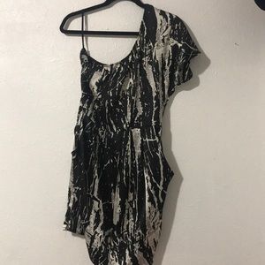 Black and White Dress